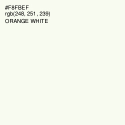 #F8FBEF - Orange White Color Image